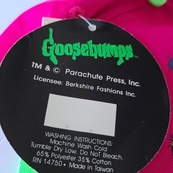 GOOSEBUMPS KIDS BASEBALL CAP-SPOOKY COOL ONE SIZE FITS ALL - Picture 4 of 7